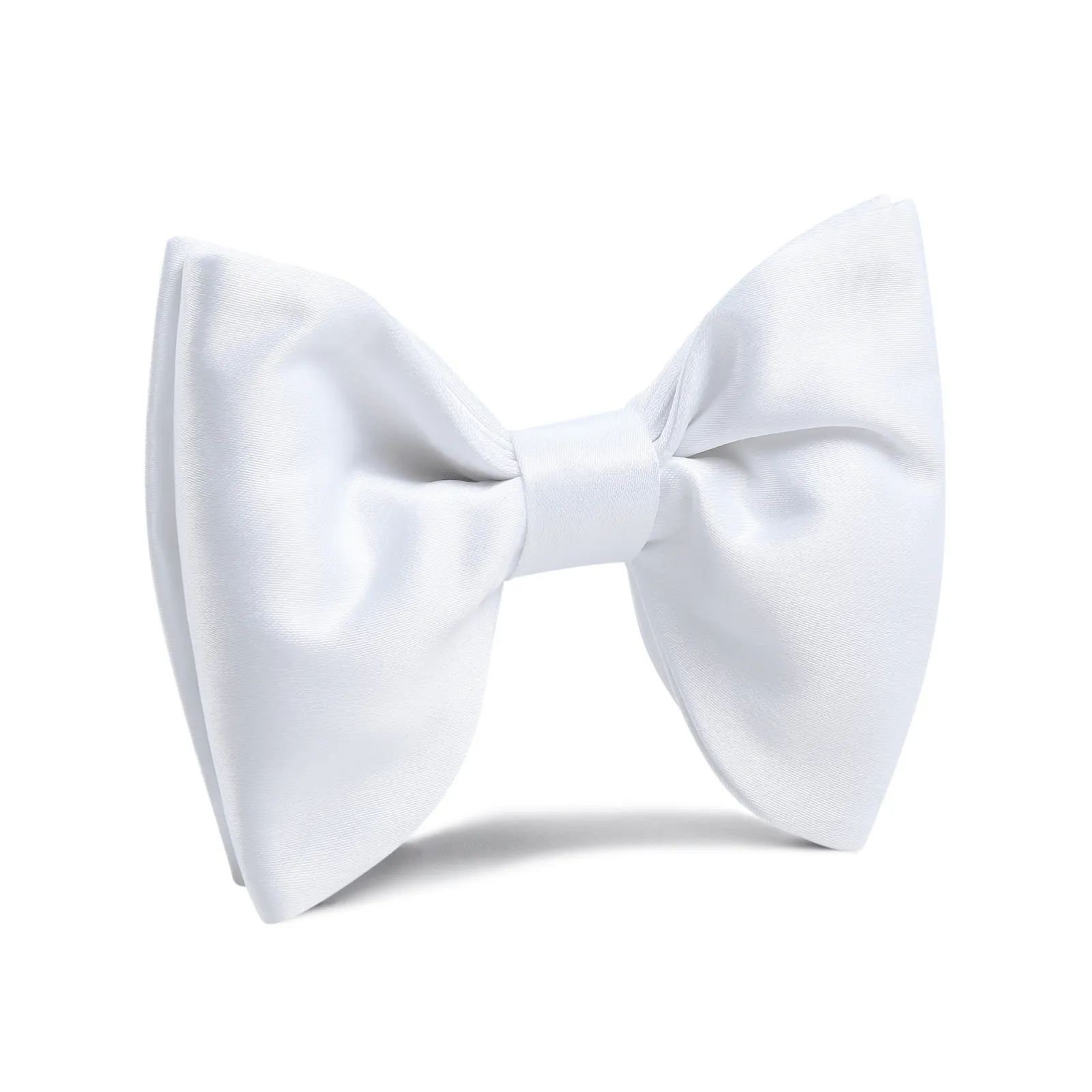 White Satin Butterfly Bow Tie sold by OTAA product image thumbnail 3