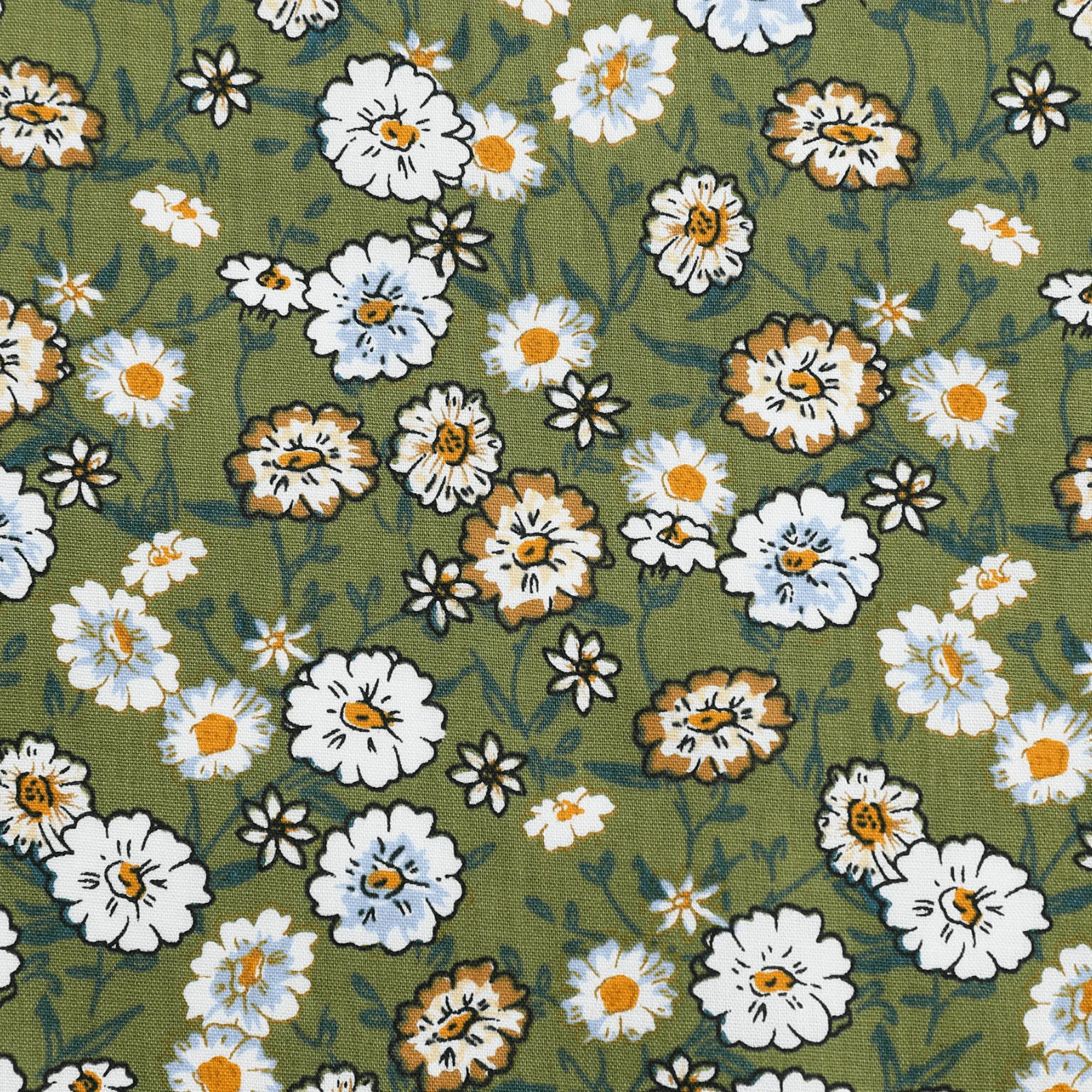 Greenfield Daisy Floral Pocket Square sold by OTAA product image thumbnail 2