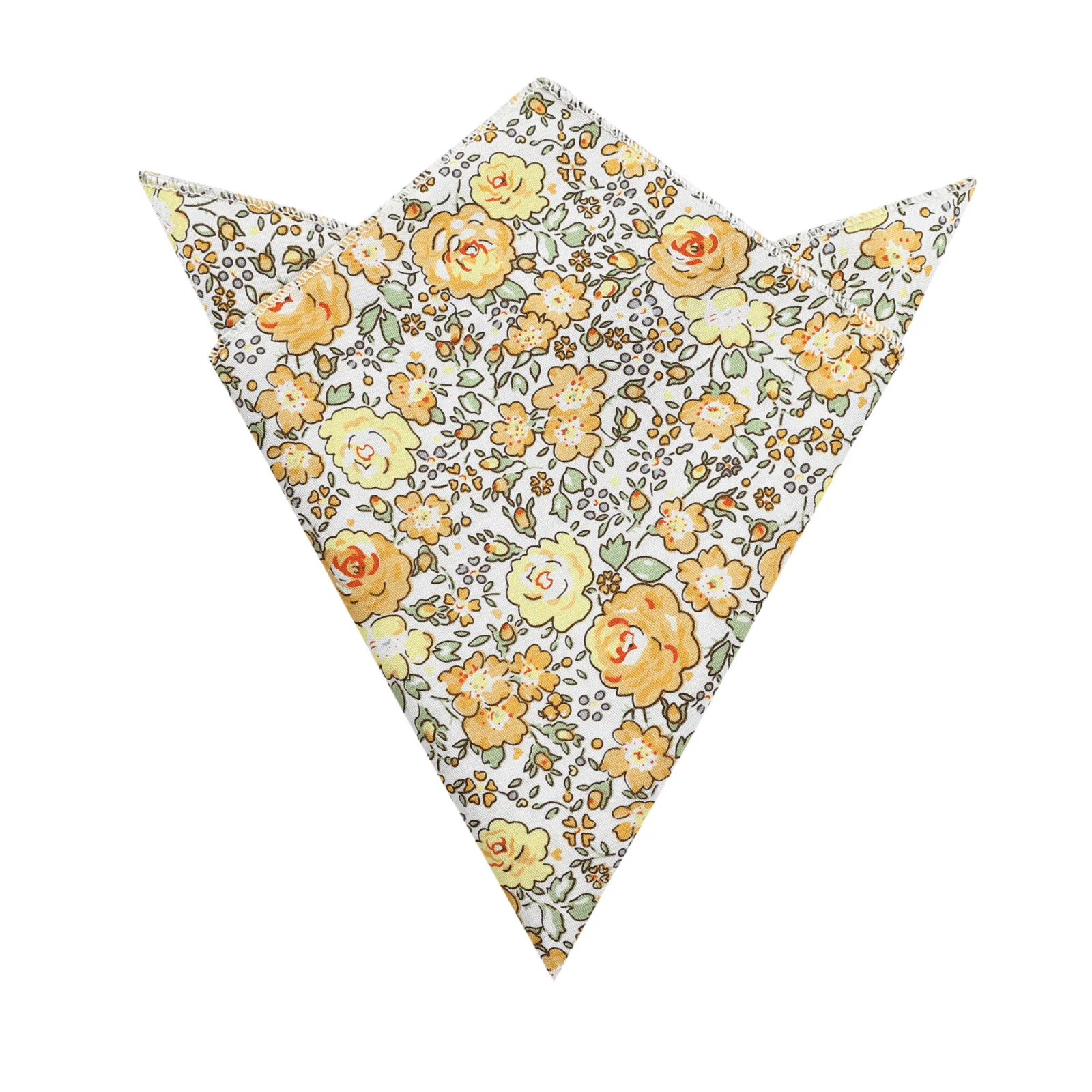 Seville Citrus Blossom Pocket Square sold by OTAA