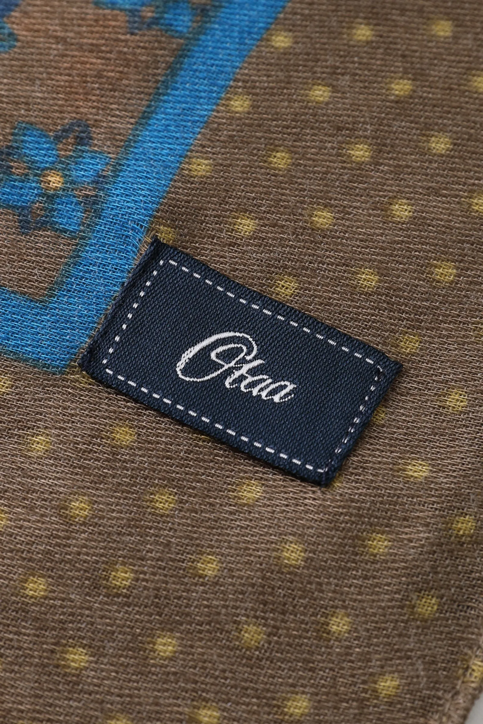 Espresso Floreale Scarf sold by OTAA product image thumbnail 3