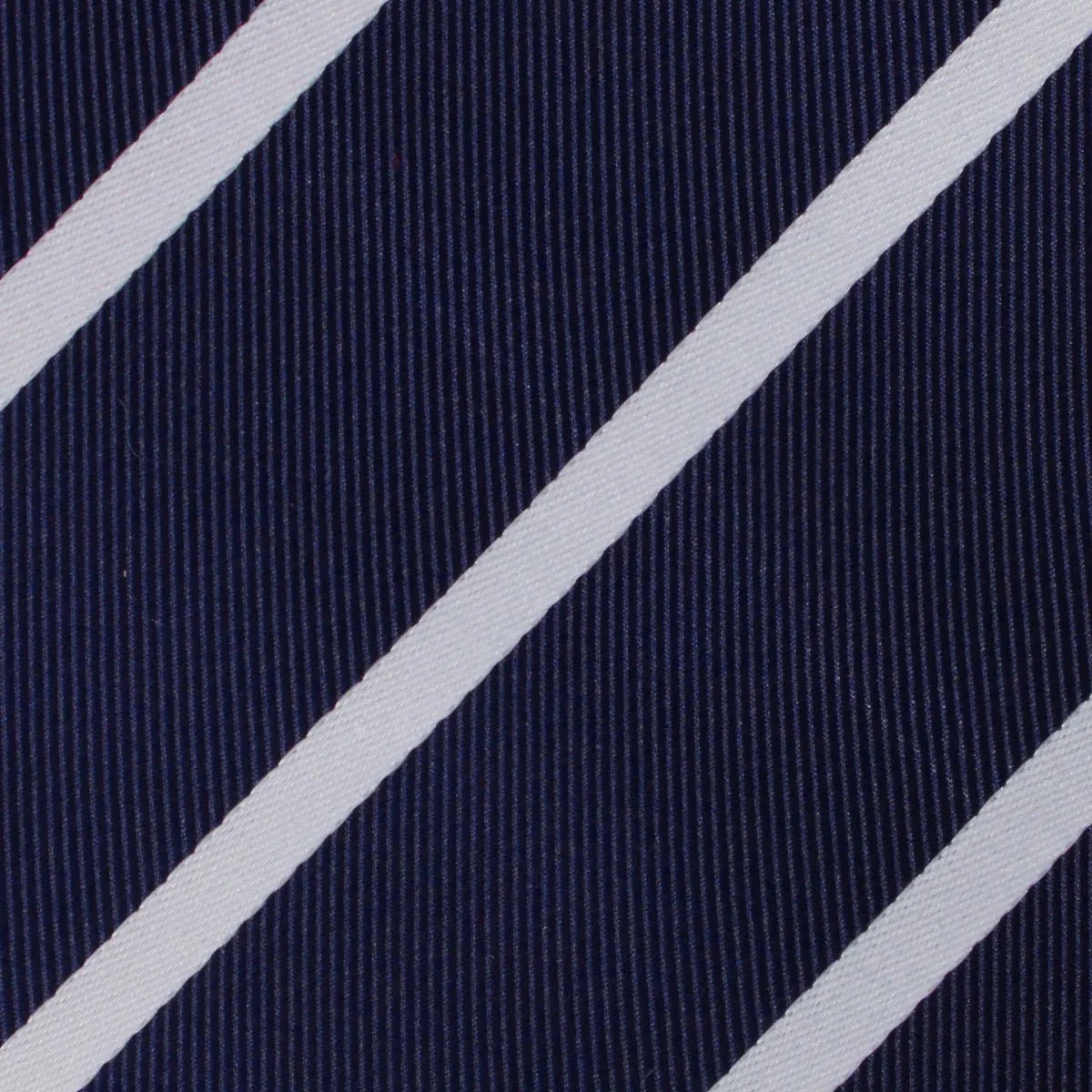 Navy Blue Pencil Stripe Self Bow Tie sold by OTAA product image thumbnail 3