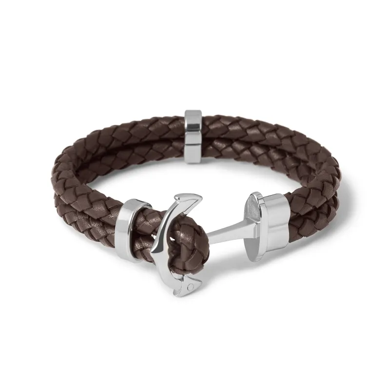 Anchor Brown Bracelet made by OTAA