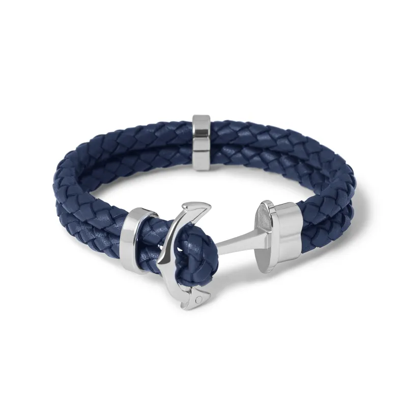 Anchor Navy Bracelet made by OTAA