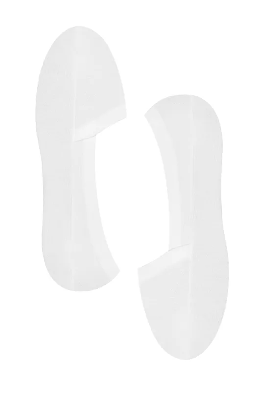 White No-Show Socks made by OTAA