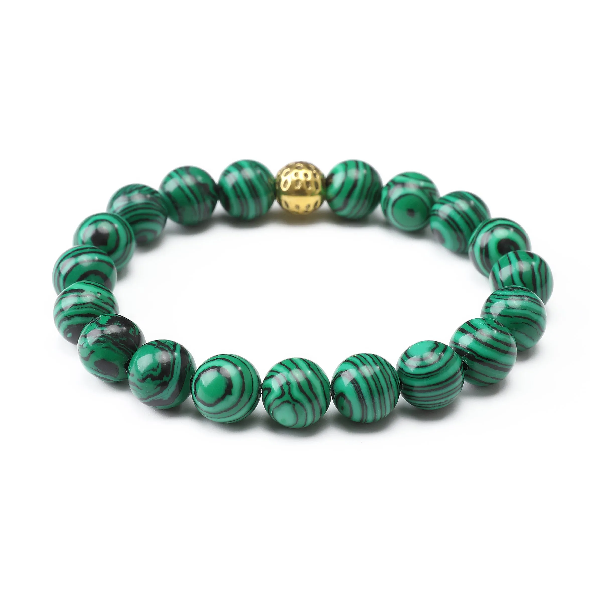 Haku Malachite Gold Lava Bracelet sold by OTAA product image thumbnail 2