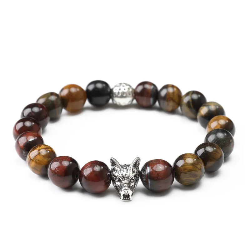 Wolf's Lair Tiger's Eye Bracelet made by OTAA