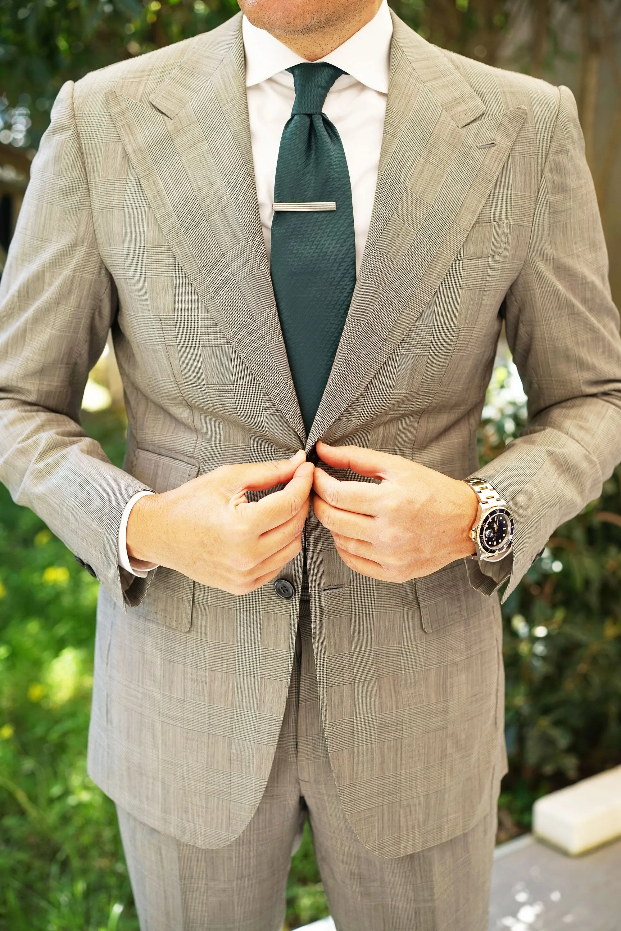 Logan Silver and Black Tie Bar sold by OTAA product image thumbnail 5