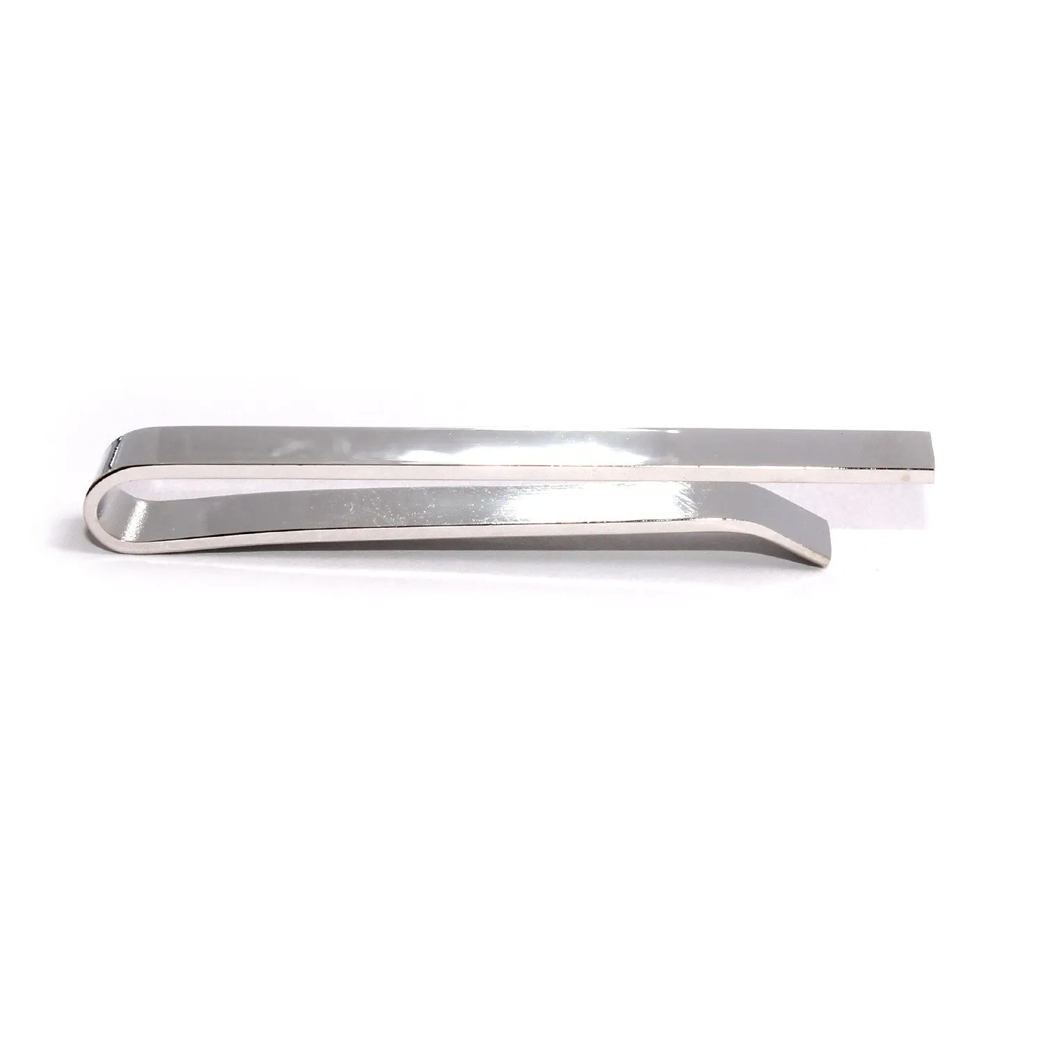 Shining Silver Square Clasp Tie Bar sold by OTAA product image thumbnail 2