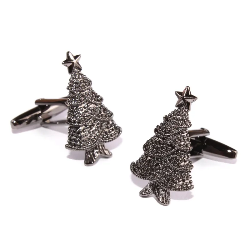 Christmas Tree Cufflinks made by OTAA