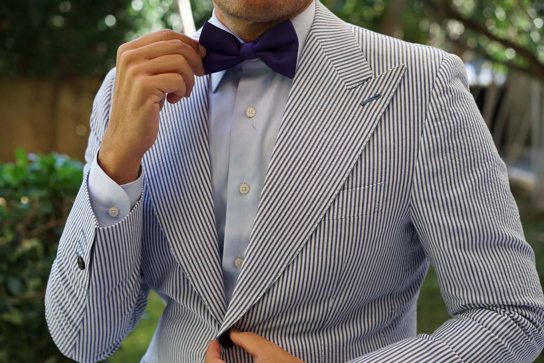 Royal Purple Bow Tie sold by OTAA product image thumbnail 3