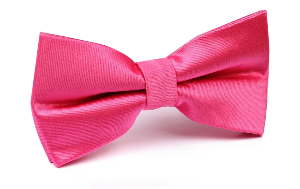 Hot Pink Bow Tie made by OTAA