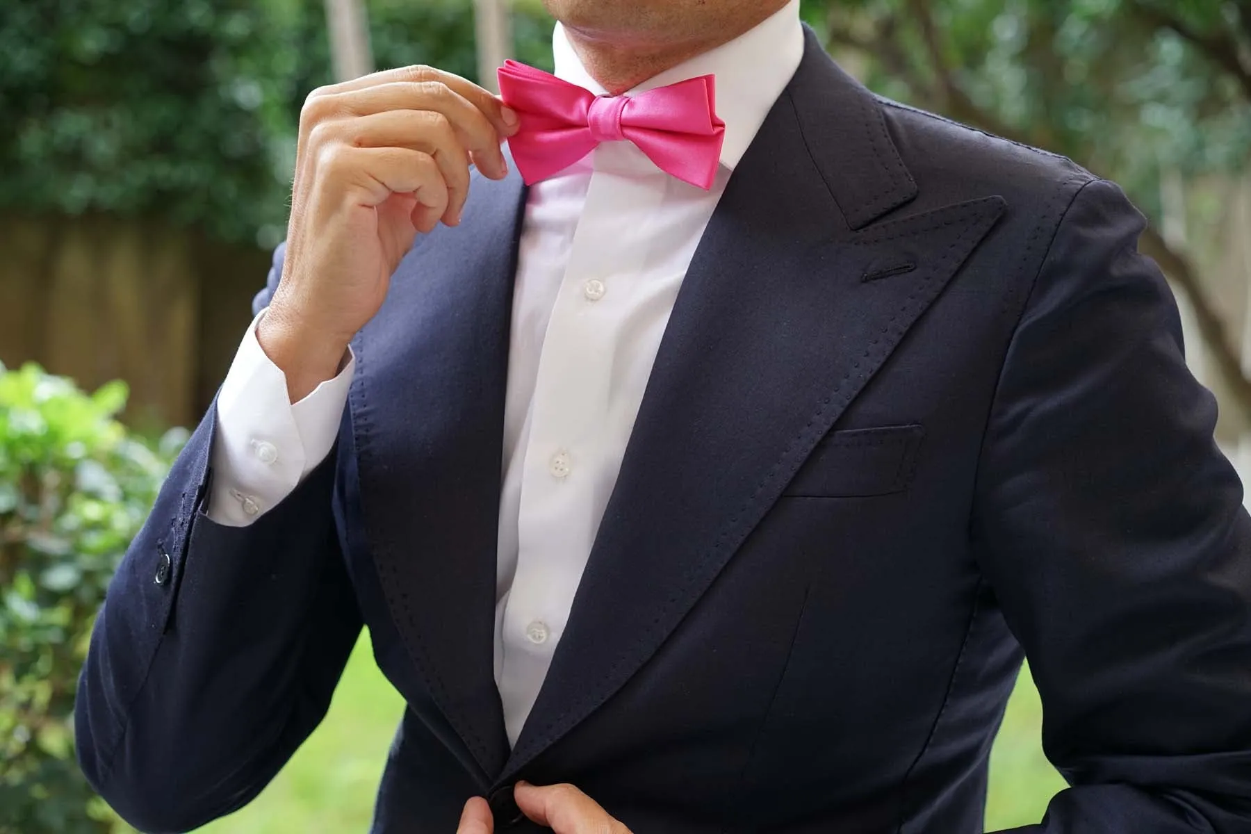 Hot Pink Bow Tie sold by OTAA product image thumbnail 3