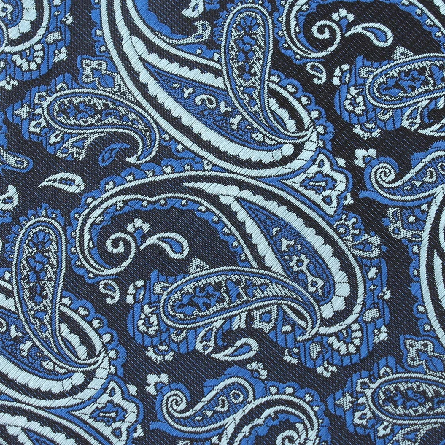 Paisley Black and Blue Bow Tie Untied sold by OTAA product image thumbnail 3