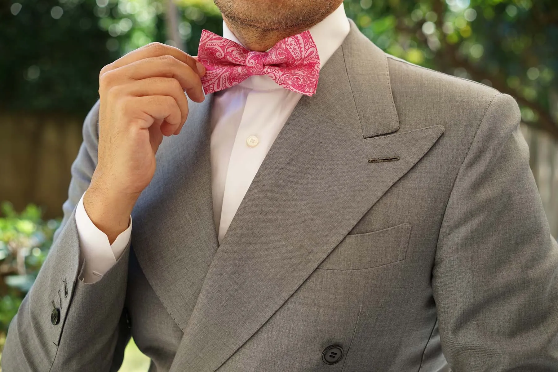Paisley Pink - Bow Tie sold by OTAA product image thumbnail 5