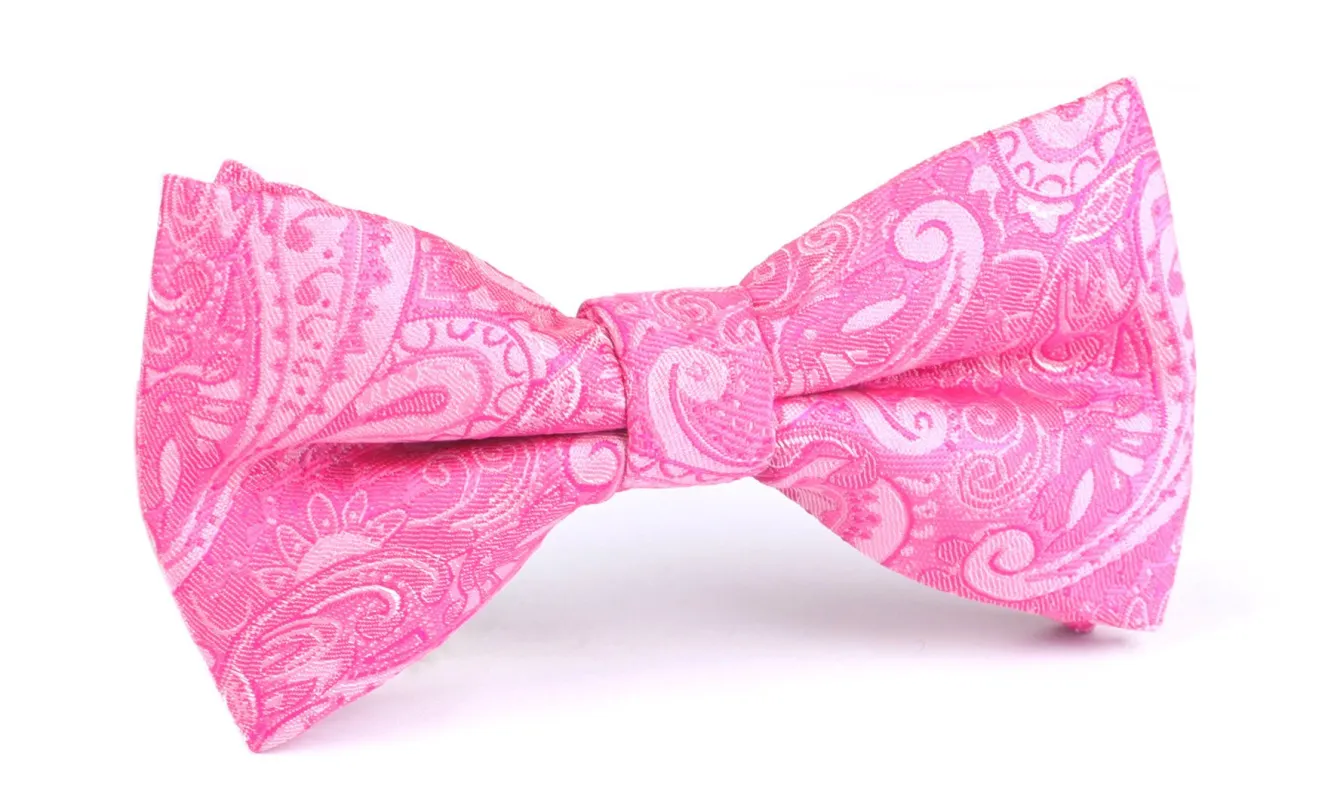 Paisley Pink - Bow Tie made by OTAA