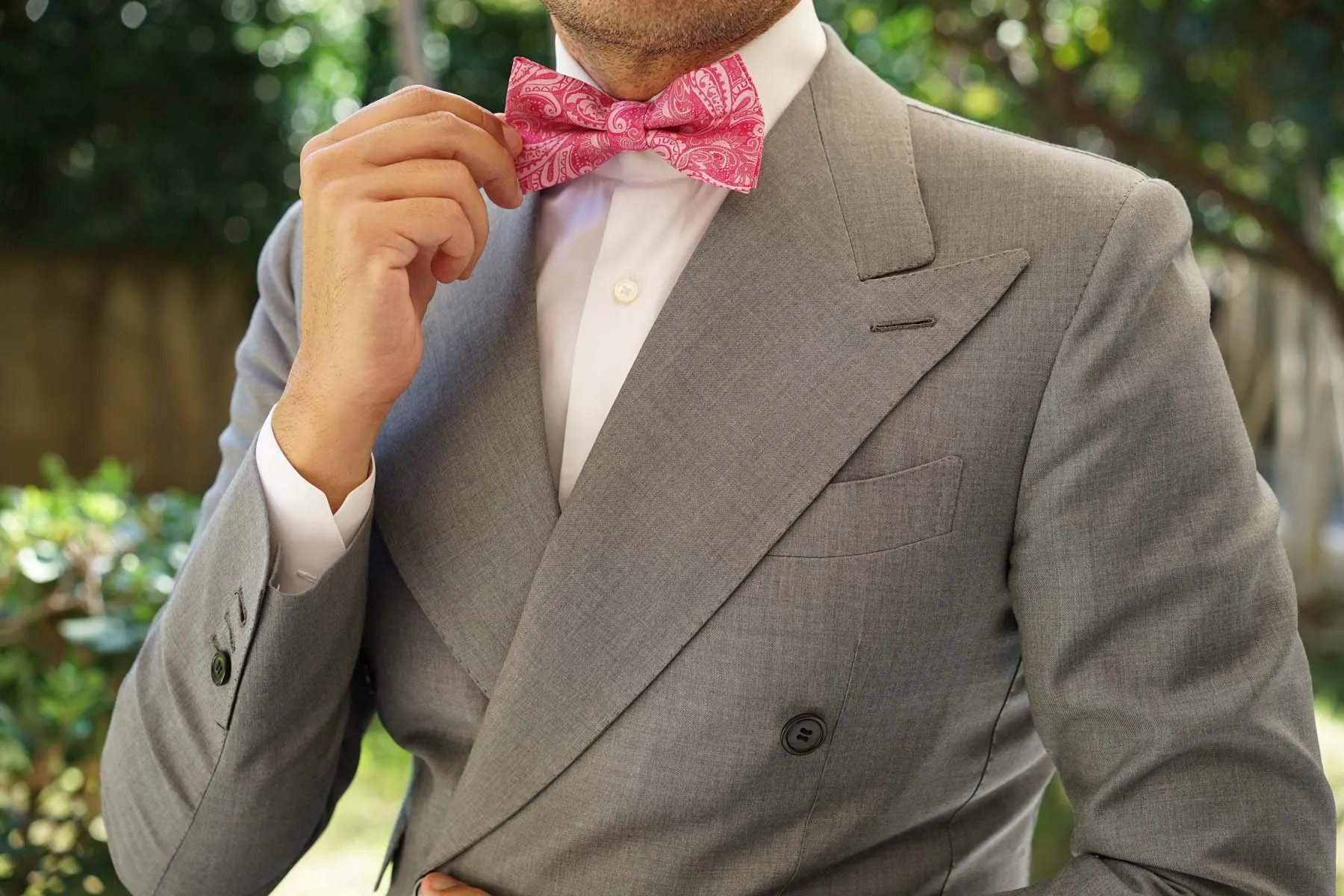Paisley Pink - Bow Tie sold by OTAA product image thumbnail 3