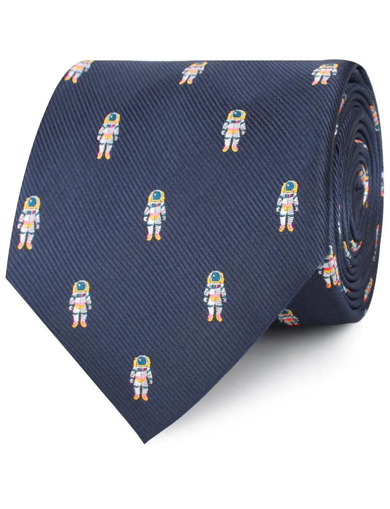 Man on the Moon Space Suit Necktie sold by OTAA product image thumbnail 2