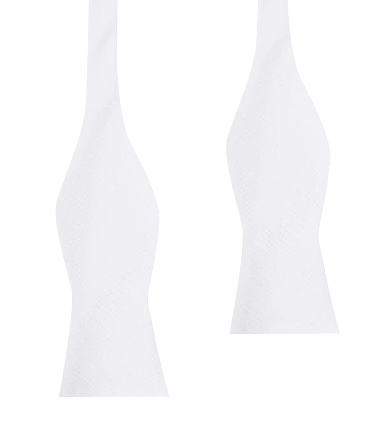 White Satin Self Tie Bow Tie sold by OTAA