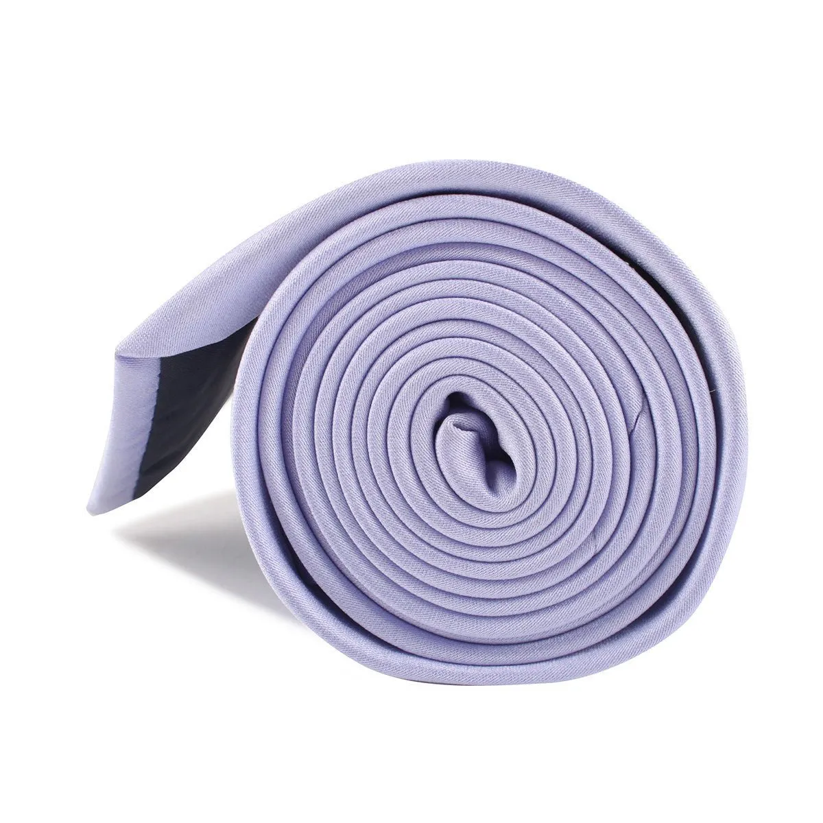 Lavender Purple Satin Necktie sold by OTAA product image thumbnail 4