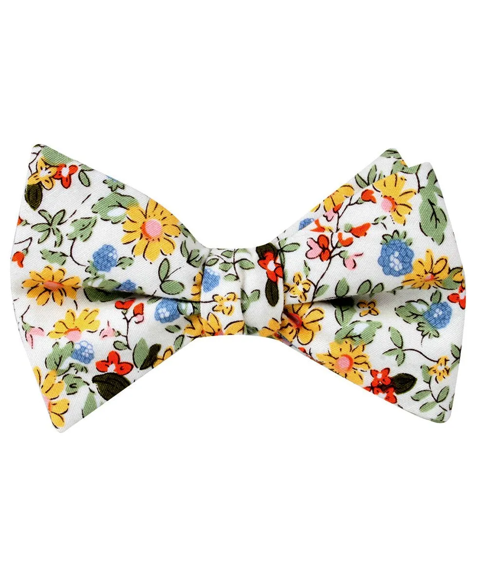 Belle Danser Floral Self Bow Tie sold by OTAA product image thumbnail 2