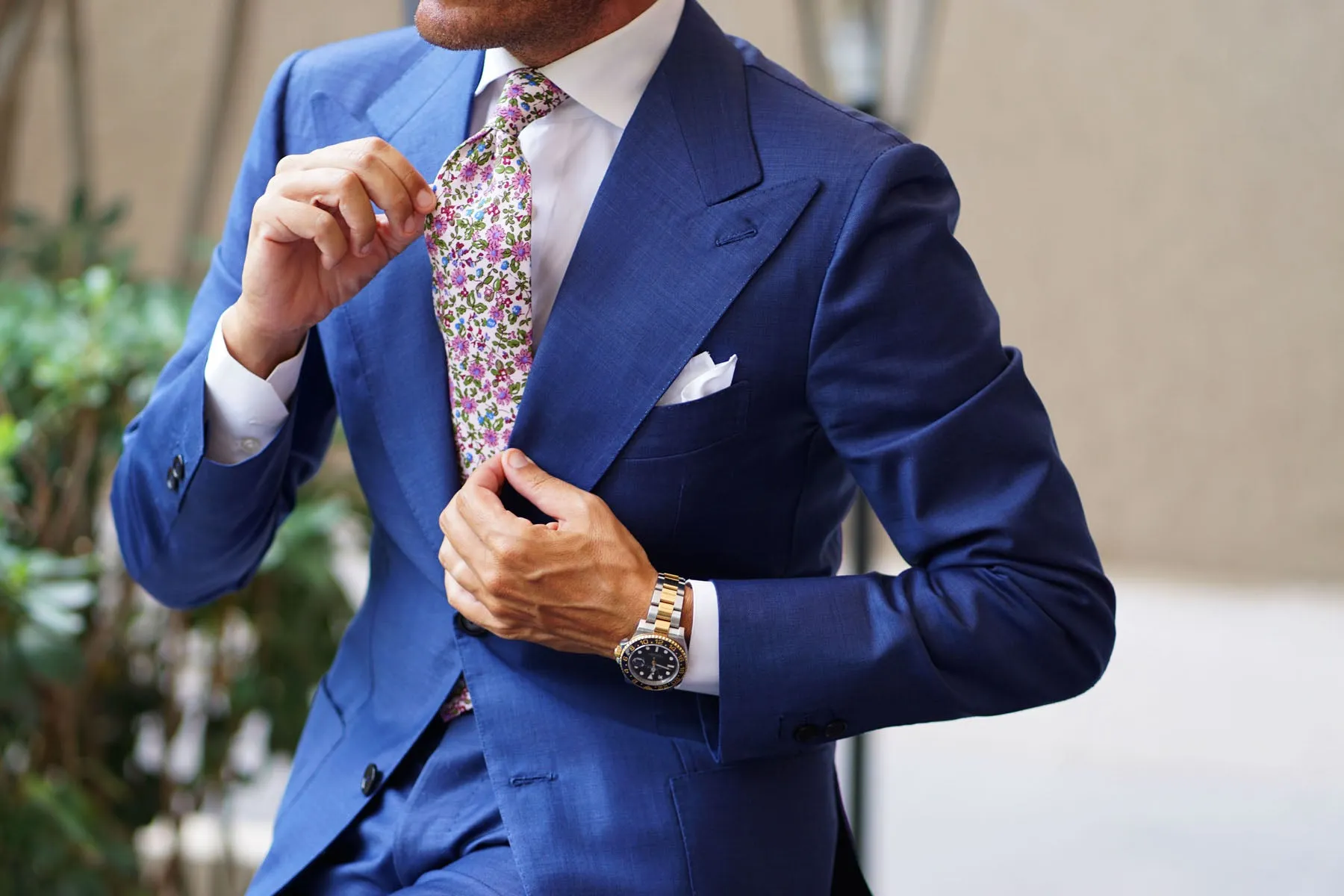 Etrangère Paradis Floral Necktie sold by OTAA product image thumbnail 4