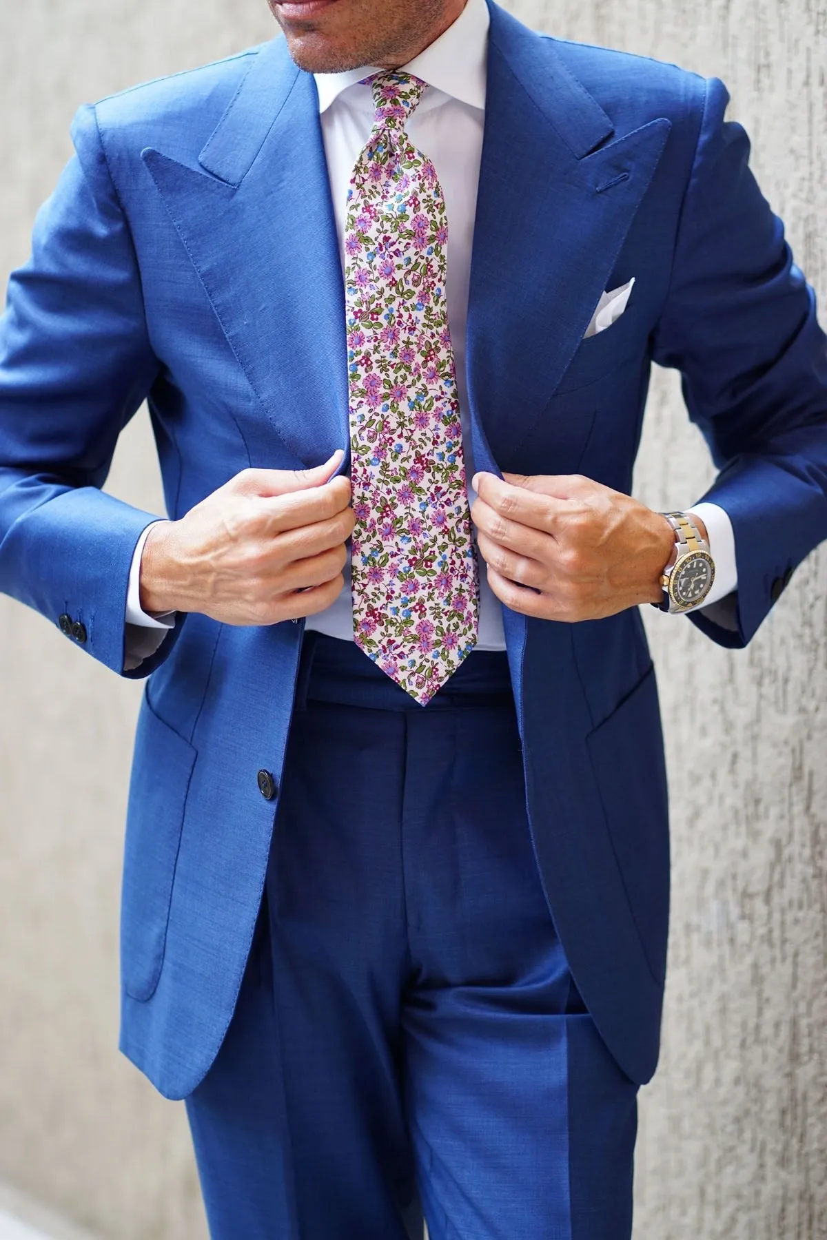 Etrangère Paradis Floral Necktie sold by OTAA product image thumbnail 5