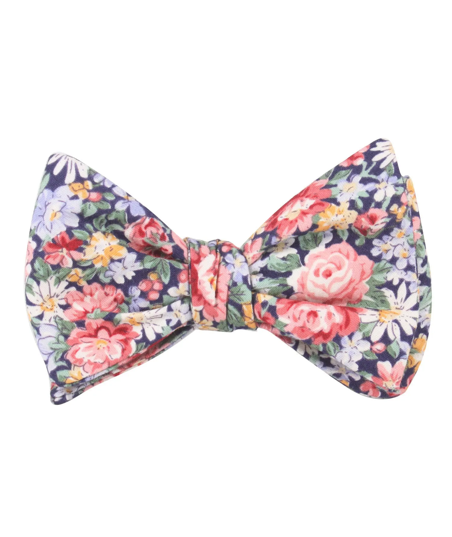 Pink Chrysanthemum Floral Self Bow Tie sold by OTAA product image thumbnail 2