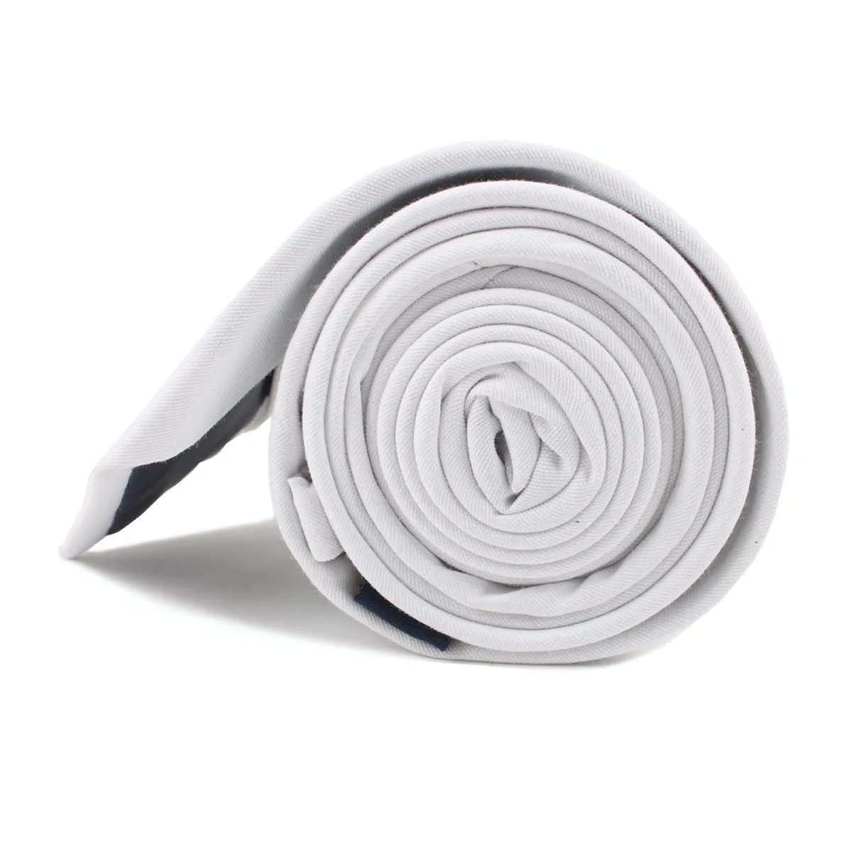 The OTAA White Cotton Skinny Tie sold by OTAA product image thumbnail 3