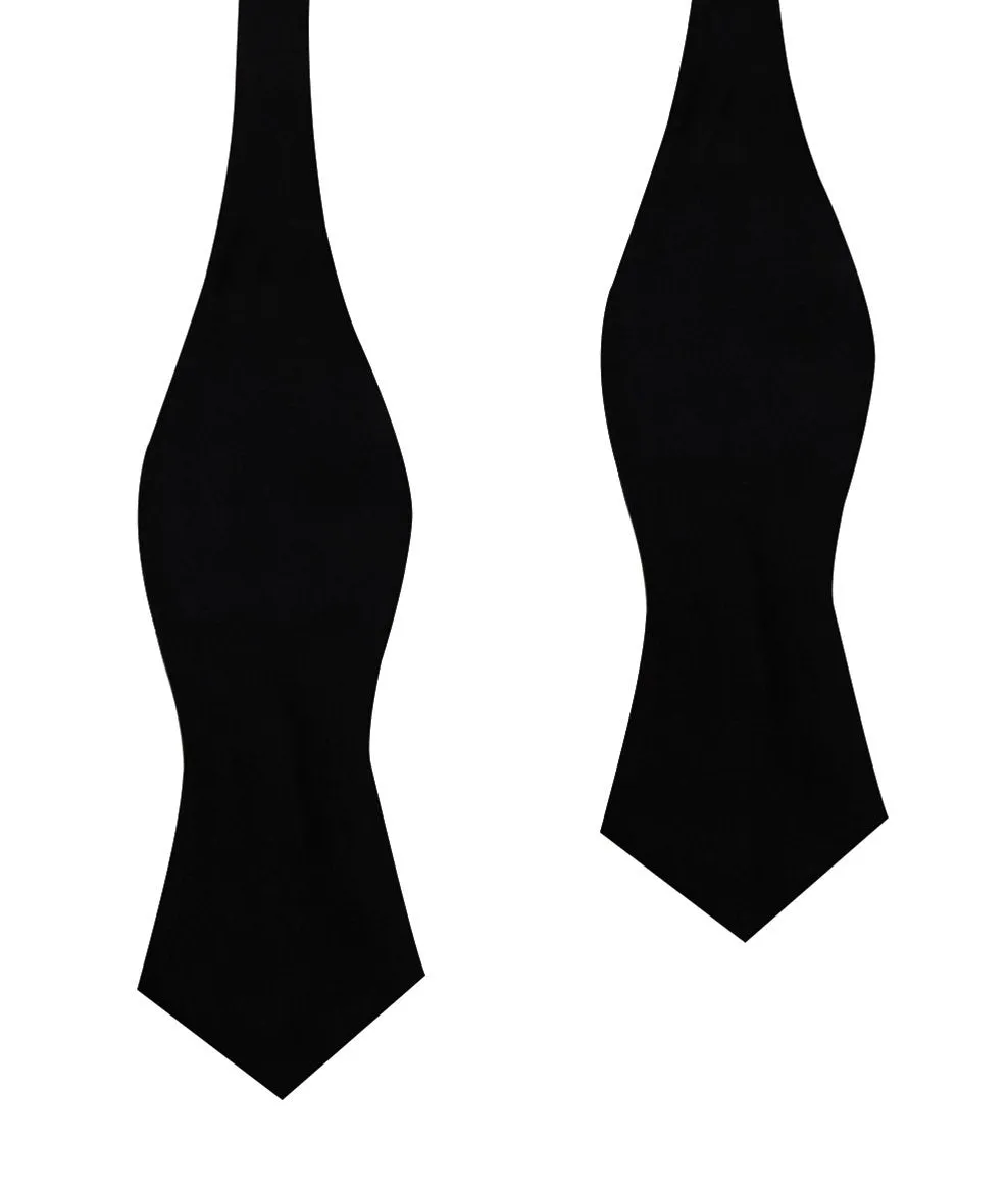 Bond Black Diamond Velvet Self Bow Tie sold by OTAA