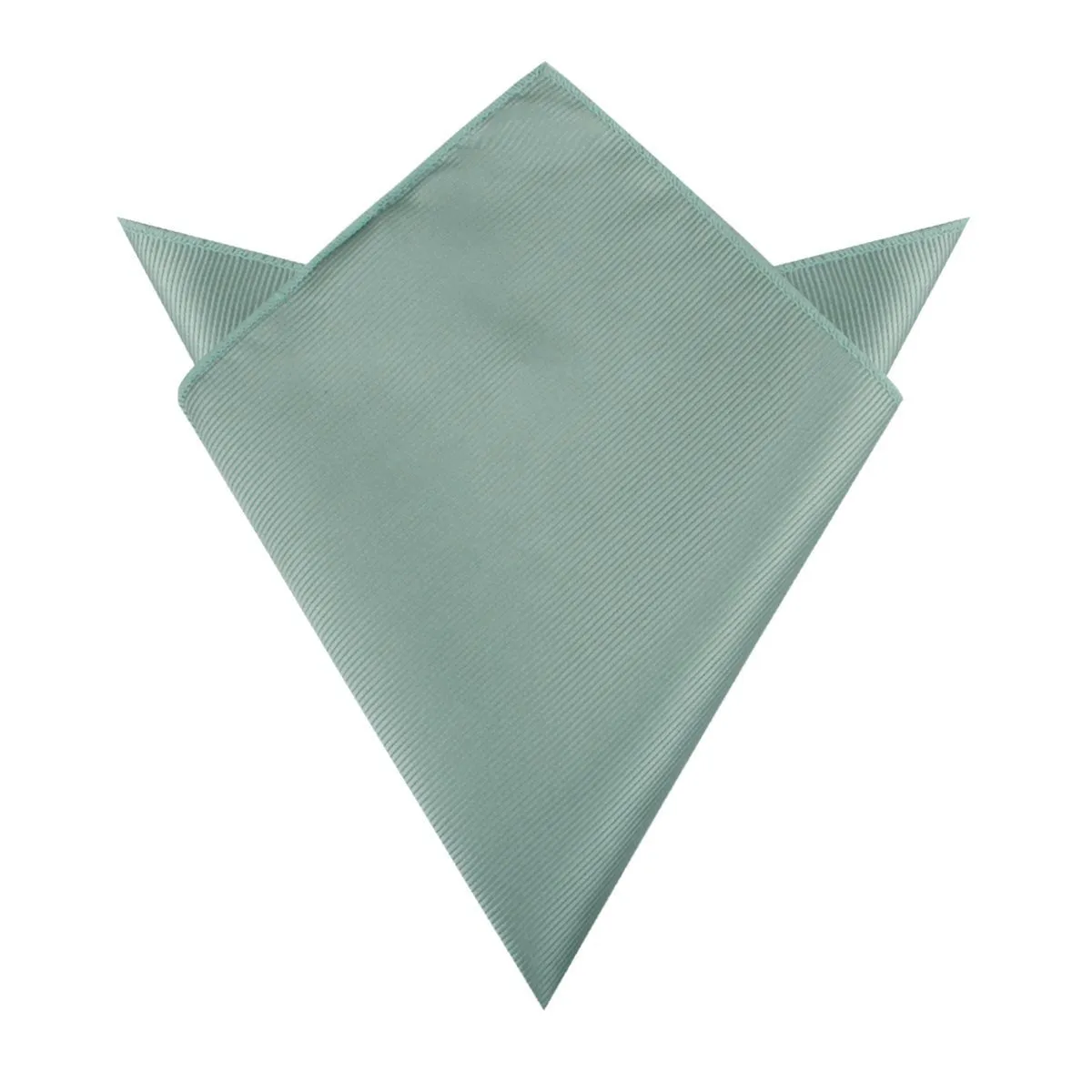 Sage Green Twill Pocket Square sold by OTAA