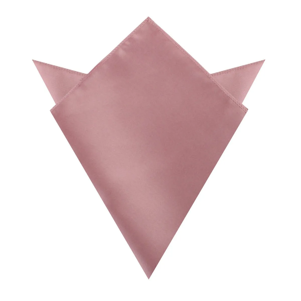 Dusty Rose Vintage Satin Pocket Square sold by OTAA