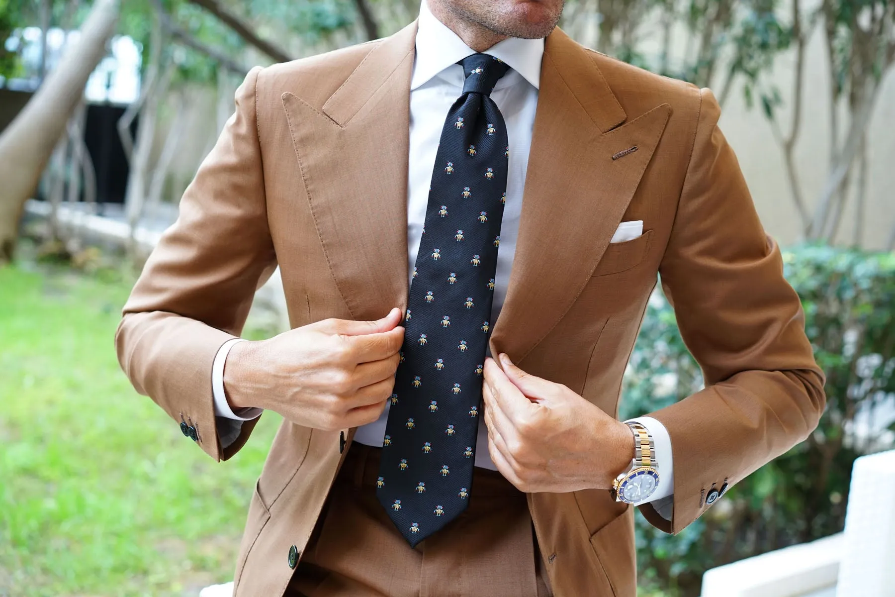 Mr Robot Necktie sold by OTAA product image thumbnail 4