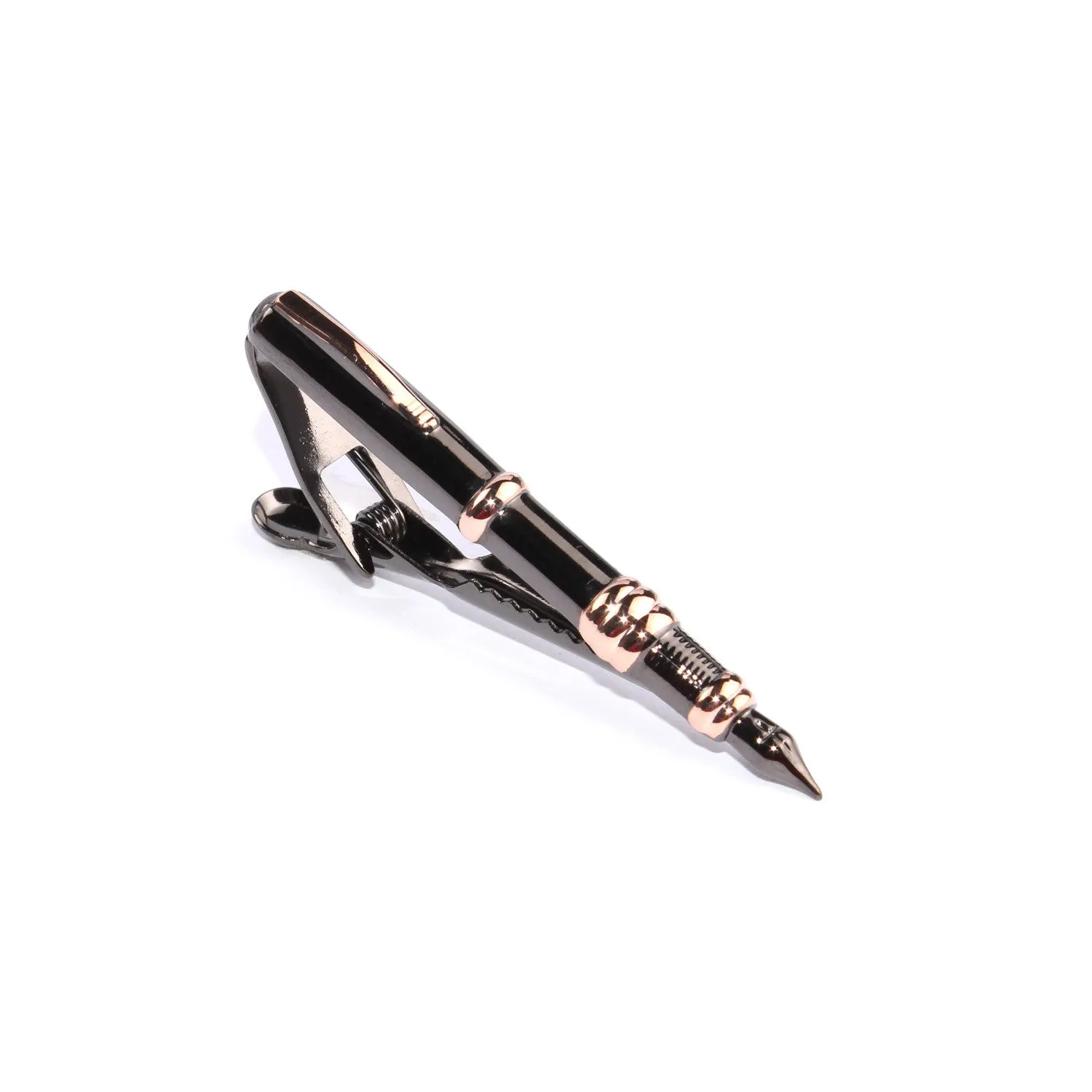 The Gunmetal Fountain Pen Tie Bar sold by OTAA