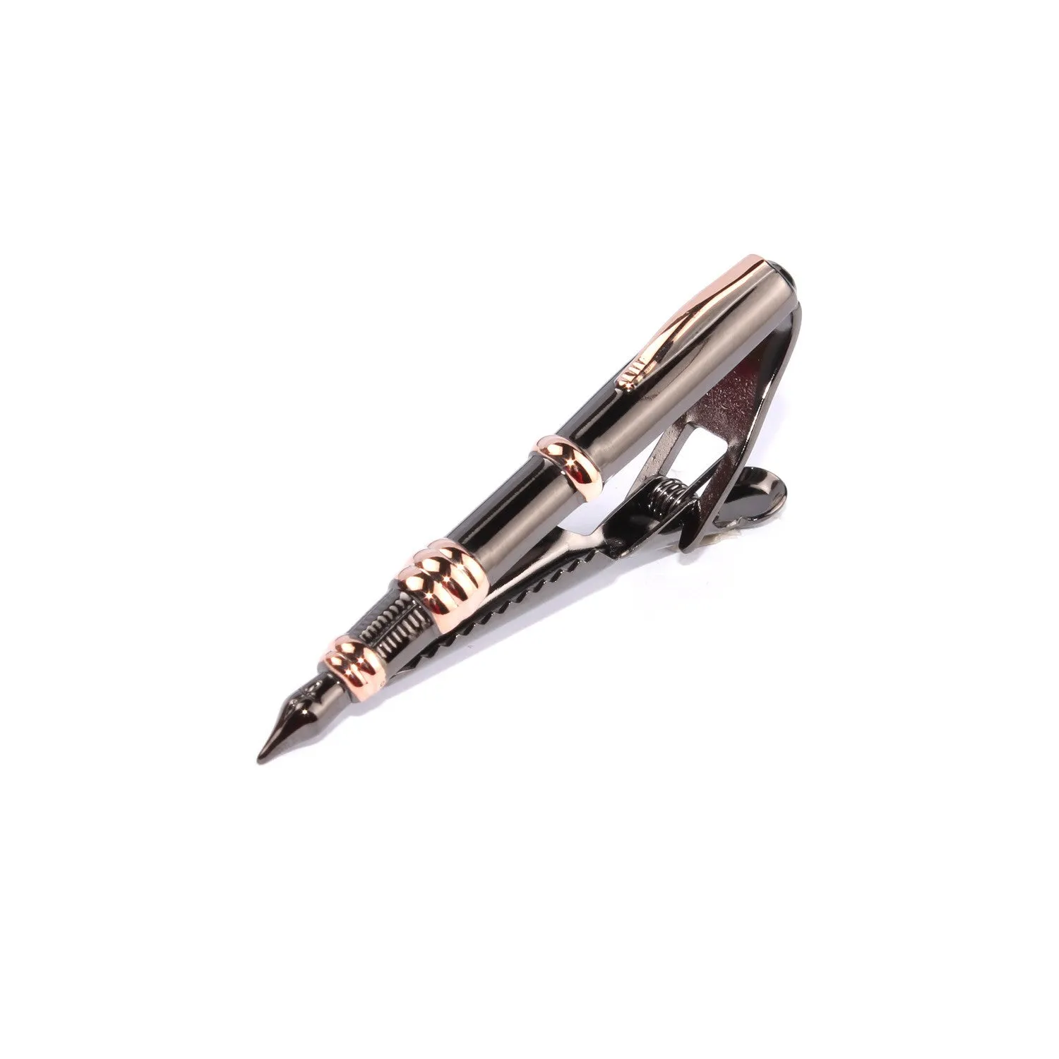 The Gunmetal Fountain Pen Tie Bar sold by OTAA product image thumbnail 3