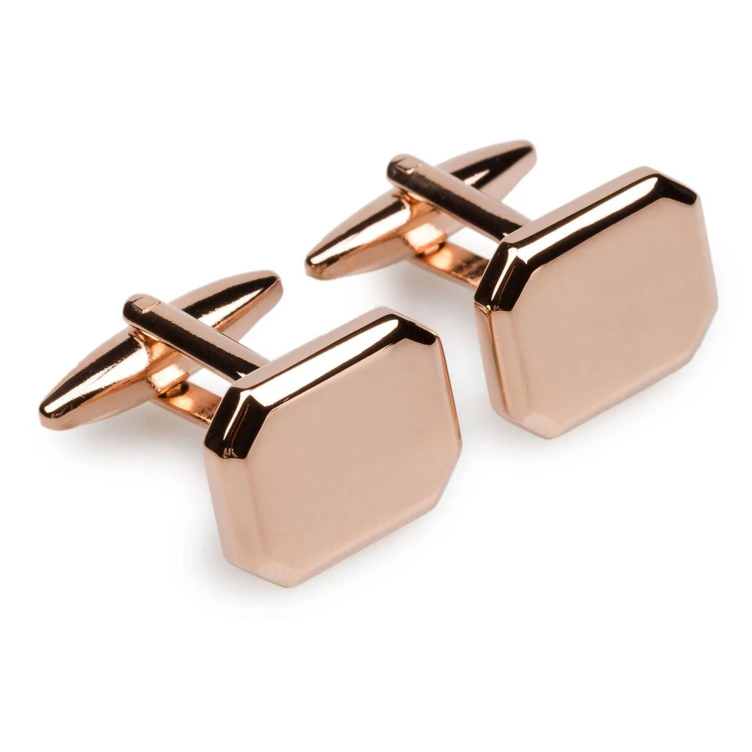 Octavia Rose Gold Cufflinks sold by OTAA product image thumbnail 2