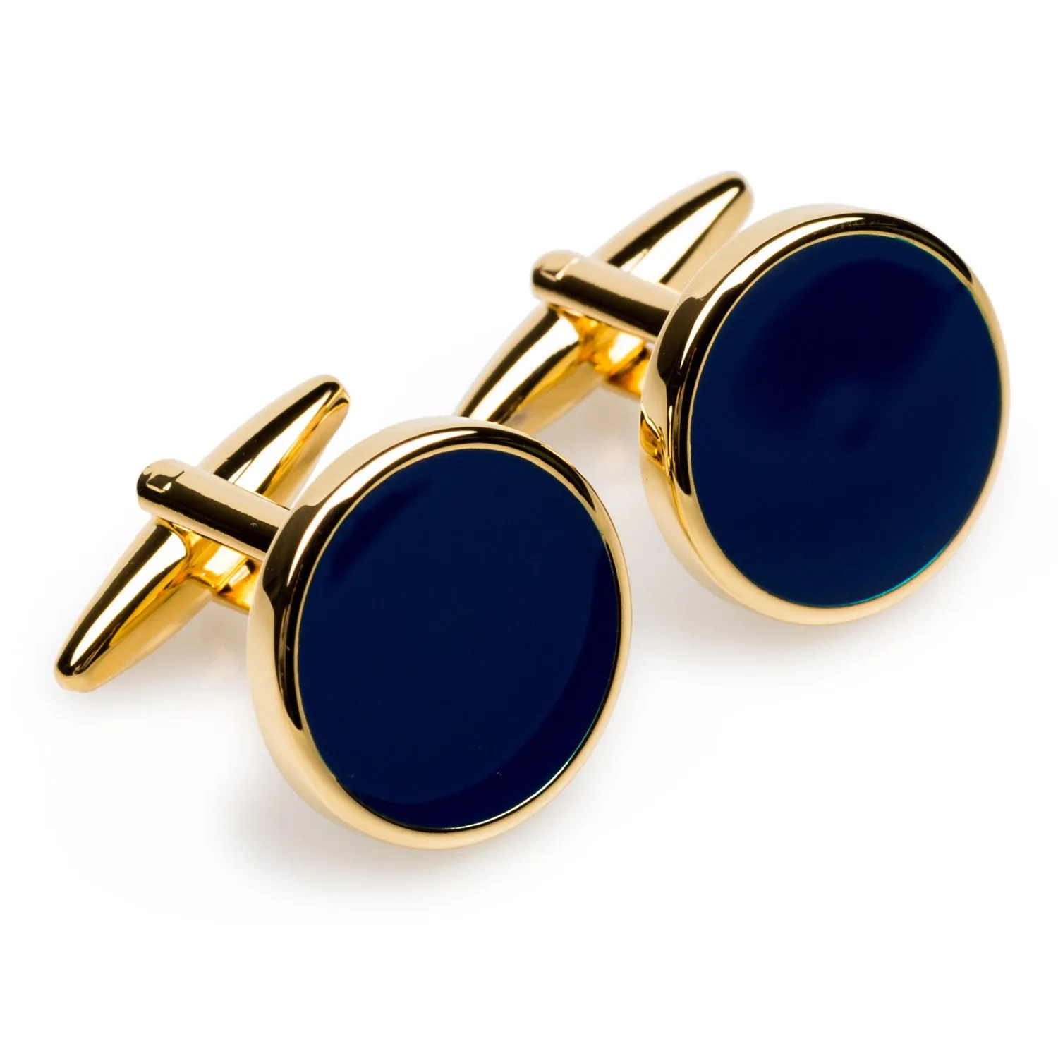 Orion Blue Stone Cufflinks sold by OTAA product image thumbnail 2