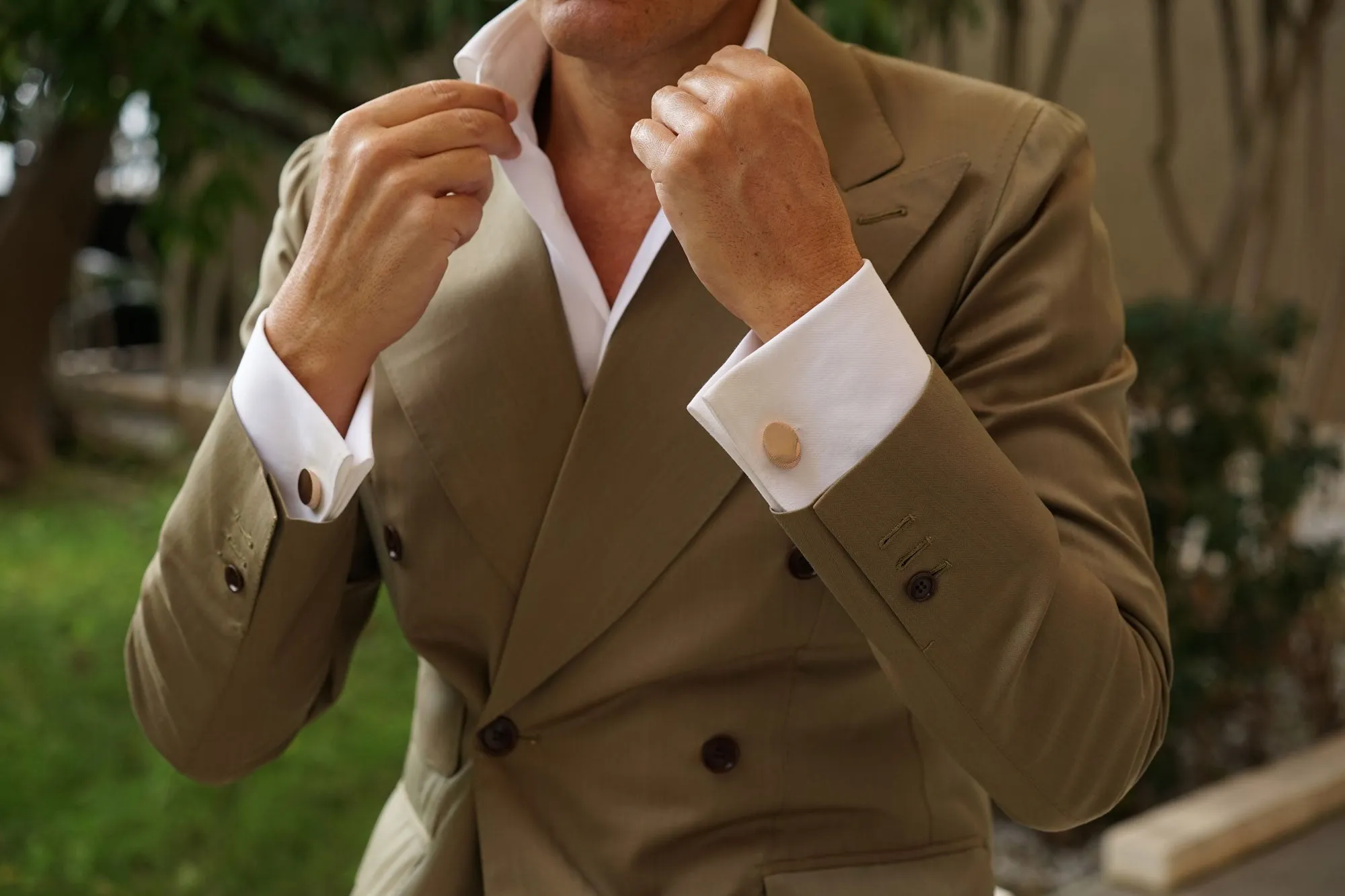 Mazzini Rose Gold Cufflinks sold by OTAA product image thumbnail 3