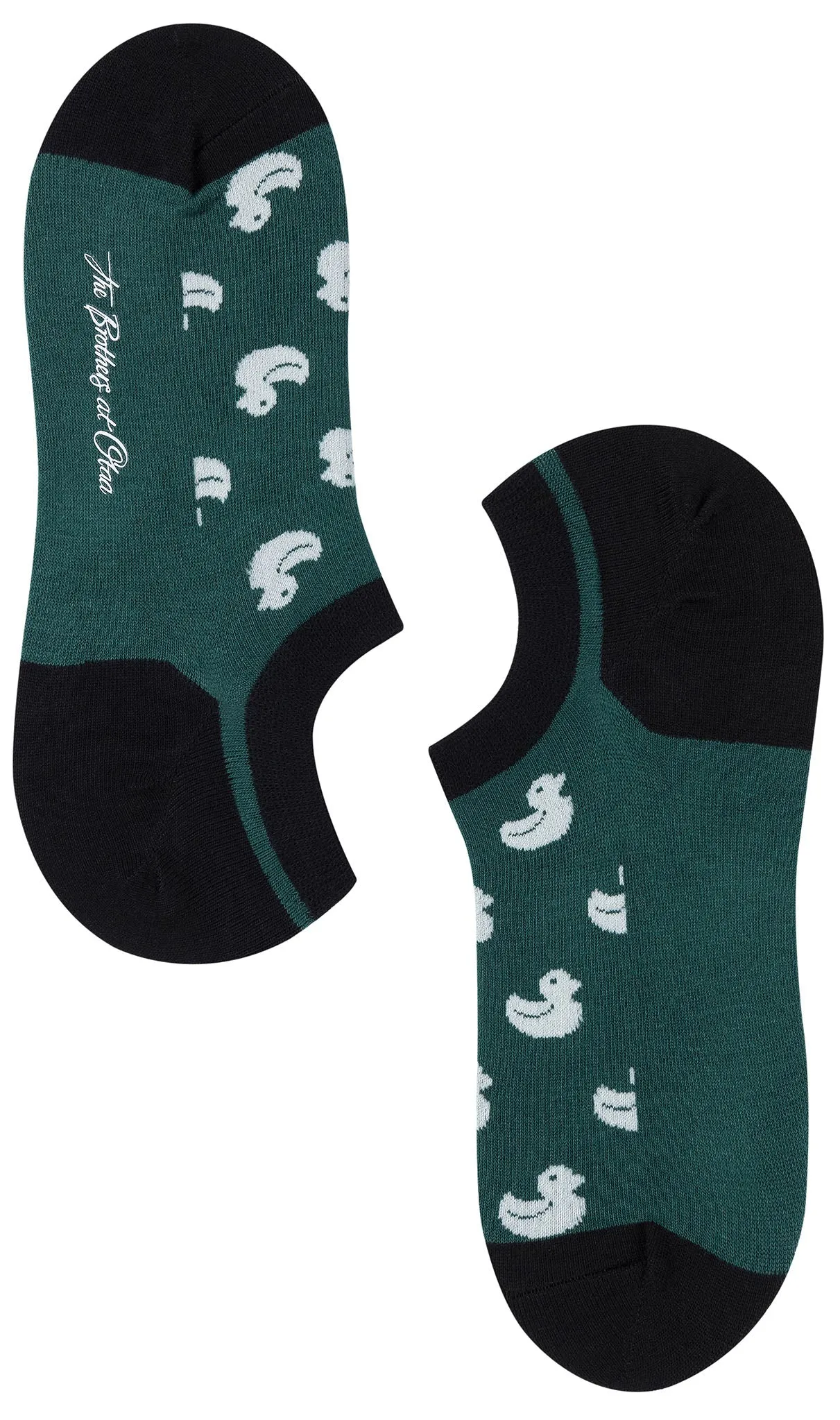 Forest Green Duckling Low Cut Socks sold by OTAA