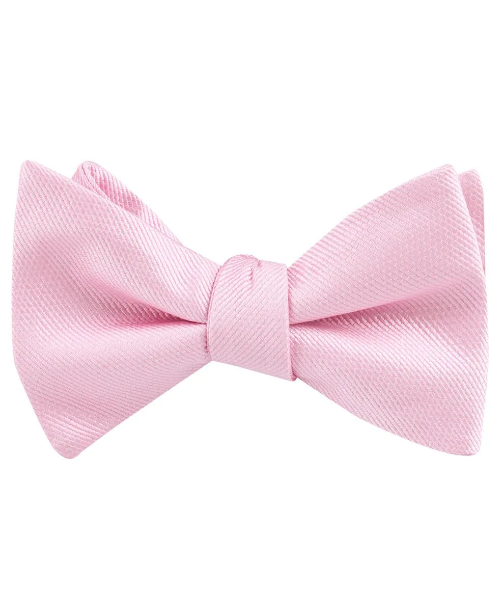 Tickled Pink Weave Self Bow Tie sold by OTAA product image thumbnail 2