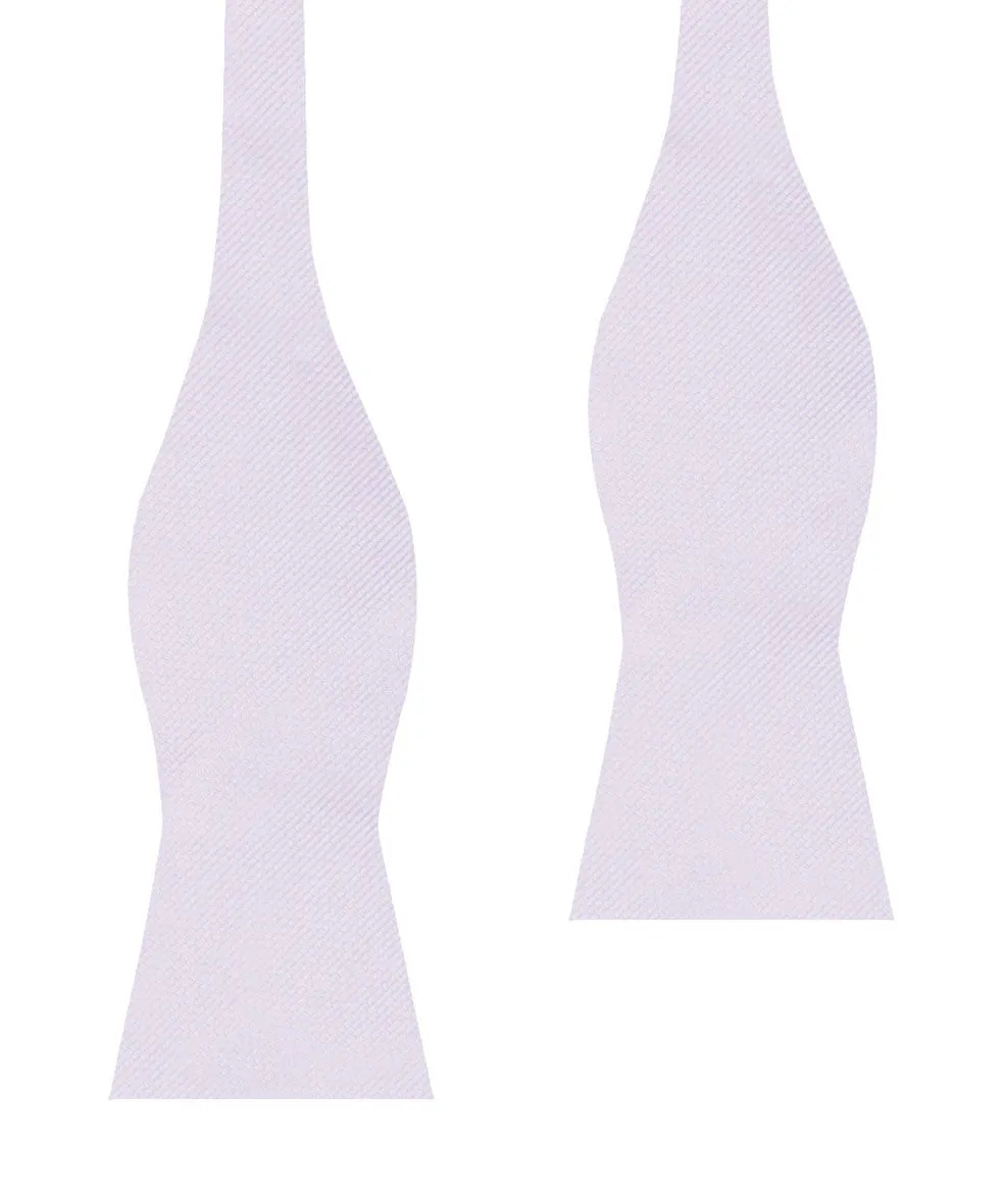 Iris Lilac Purple Weave Self Bow Tie sold by OTAA