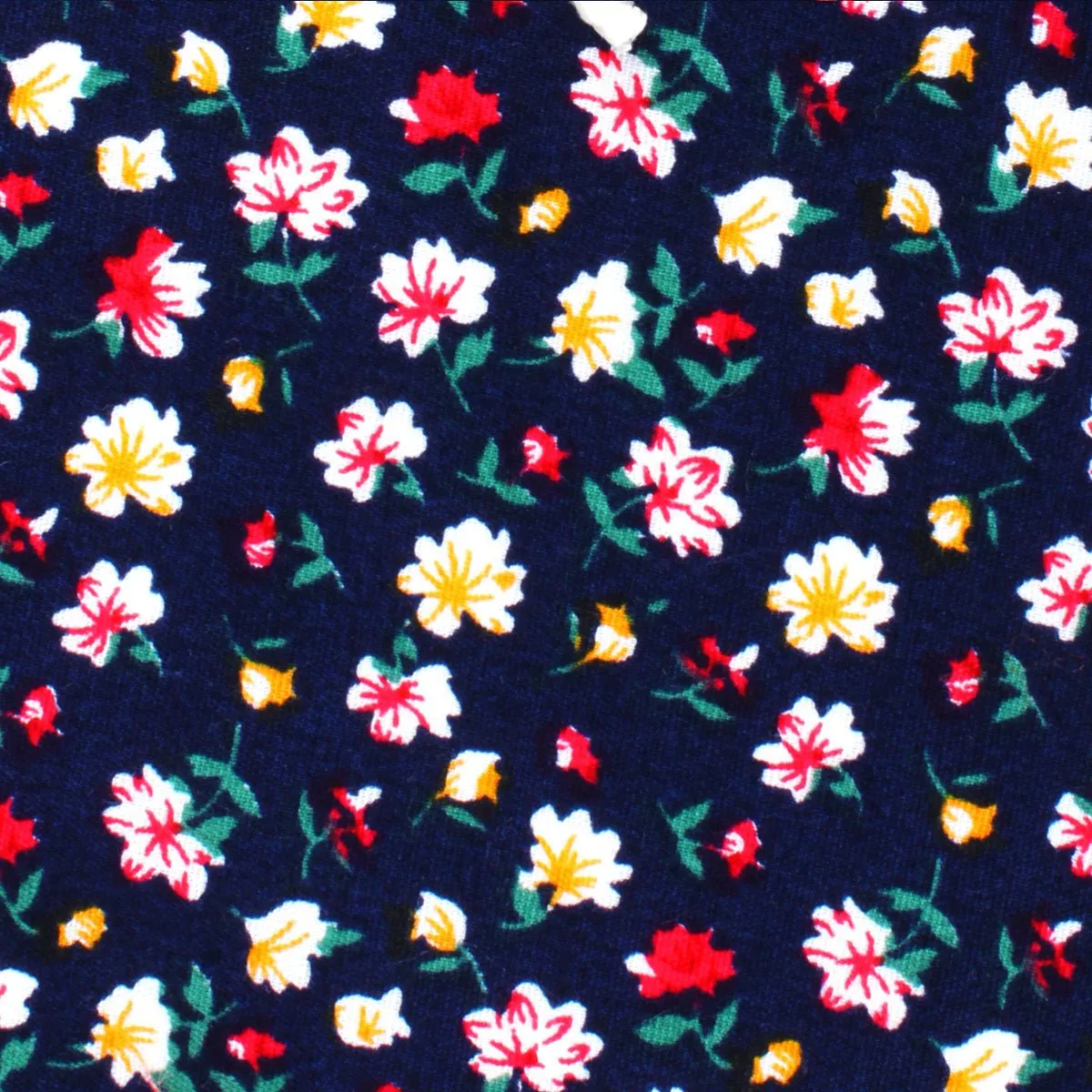 Navy Blue Liberty Floral Flower Bow Tie sold by OTAA product image thumbnail 2