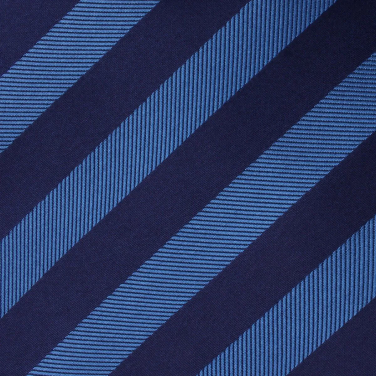 Oxford & Steel Blue Striped Bow Tie sold by OTAA product image thumbnail 2