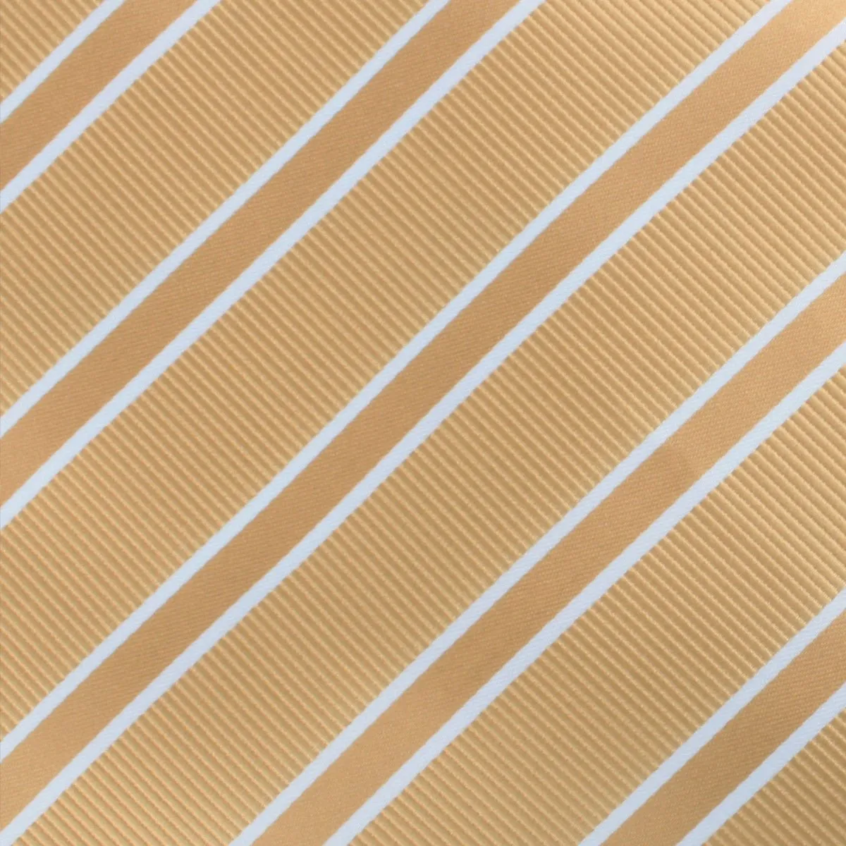 Champagne Gold Double Stripe Skinny Tie sold by OTAA product image thumbnail 3