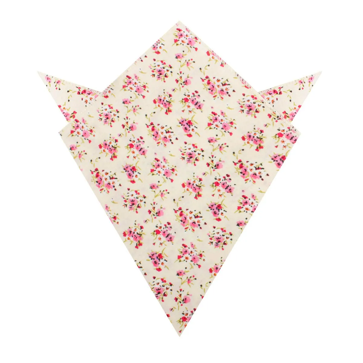 Río Pink Rose Floral Pocket Square sold by OTAA