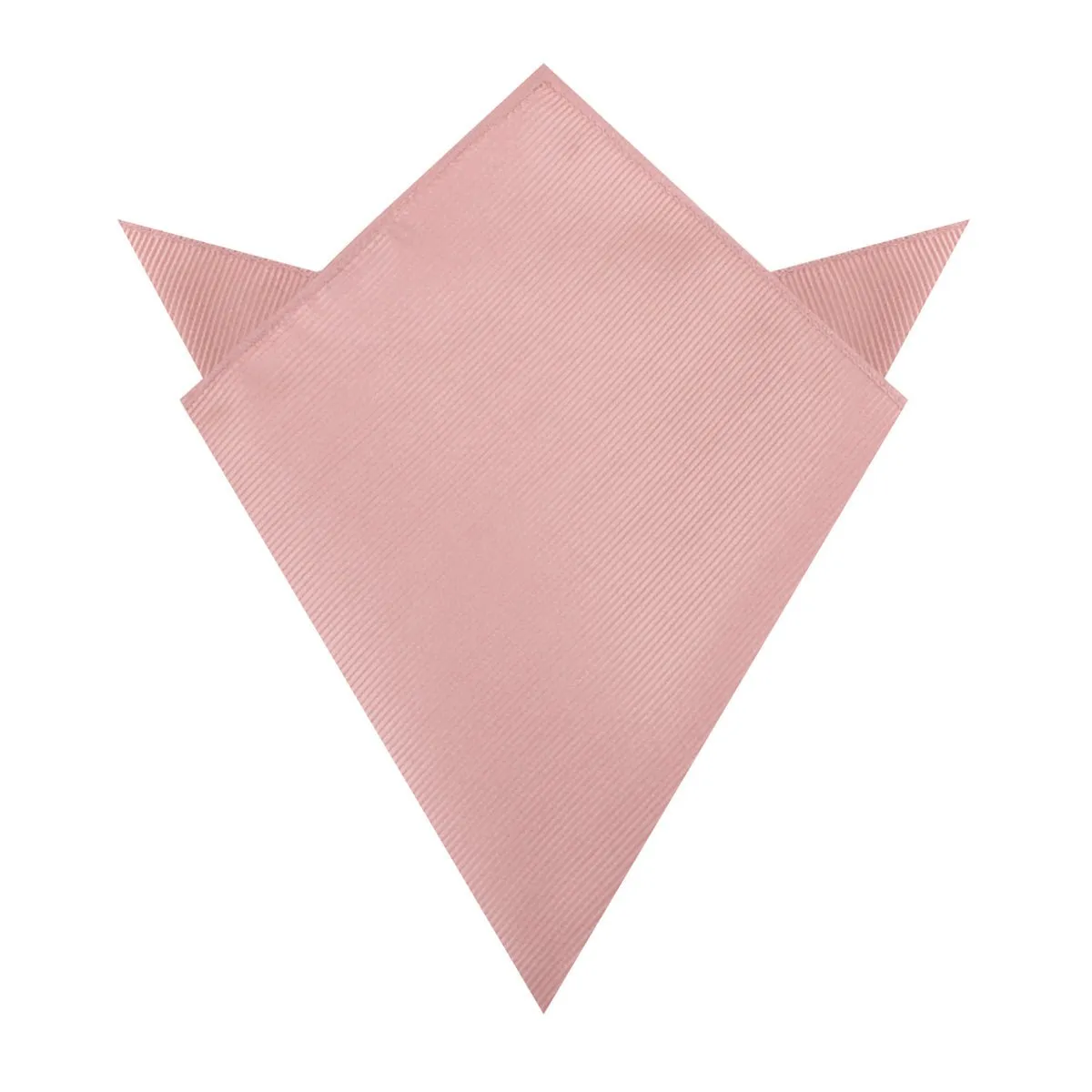 Dusty Blush Pink Twill Pocket Square sold by OTAA