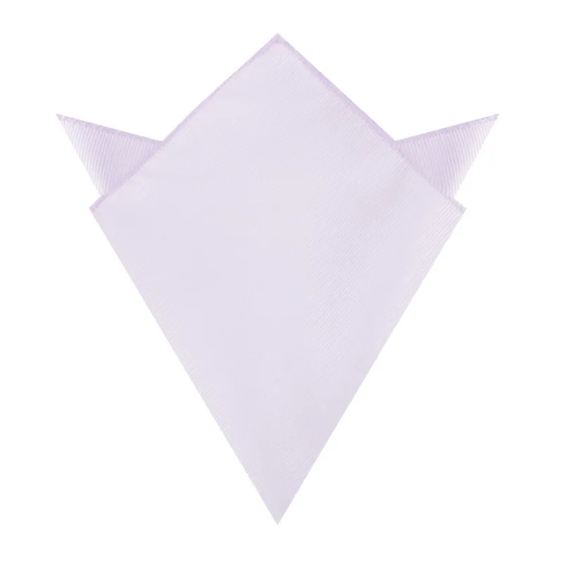 Light Lavender Twill Pocket Square made by OTAA