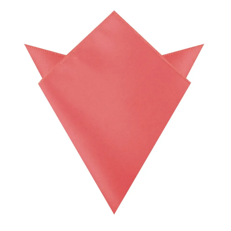Coral Reef Satin Pocket Square made by OTAA