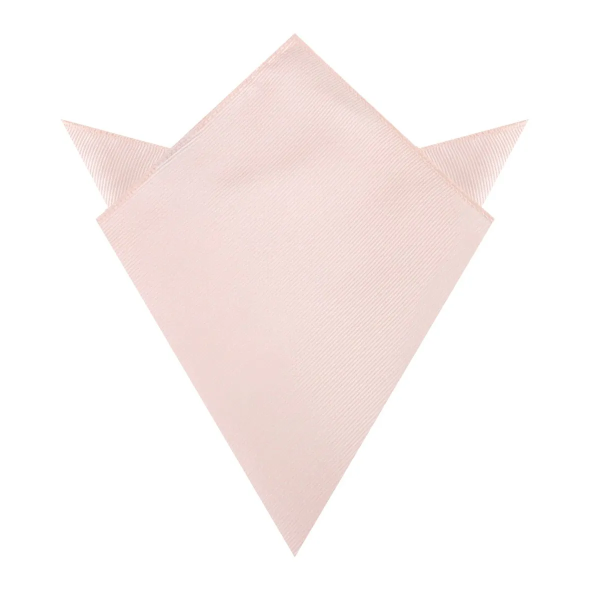Petal Pink Twill Pocket Square sold by OTAA