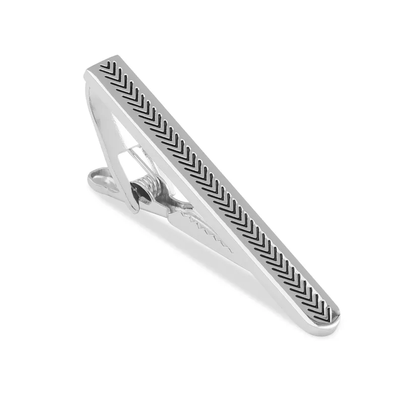 Silver Arrow Tie Bar made by OTAA
