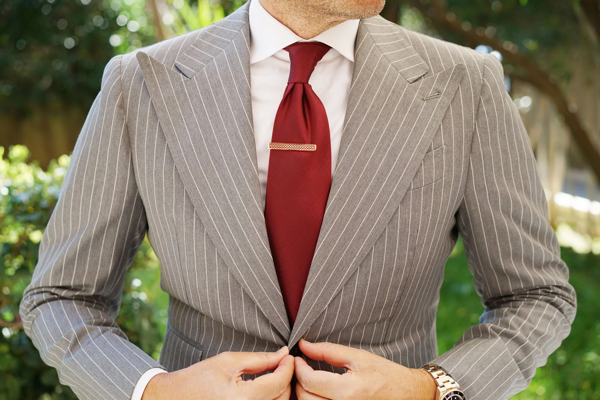King Longshanks Rose Gold Tie Bar sold by OTAA product image thumbnail 3